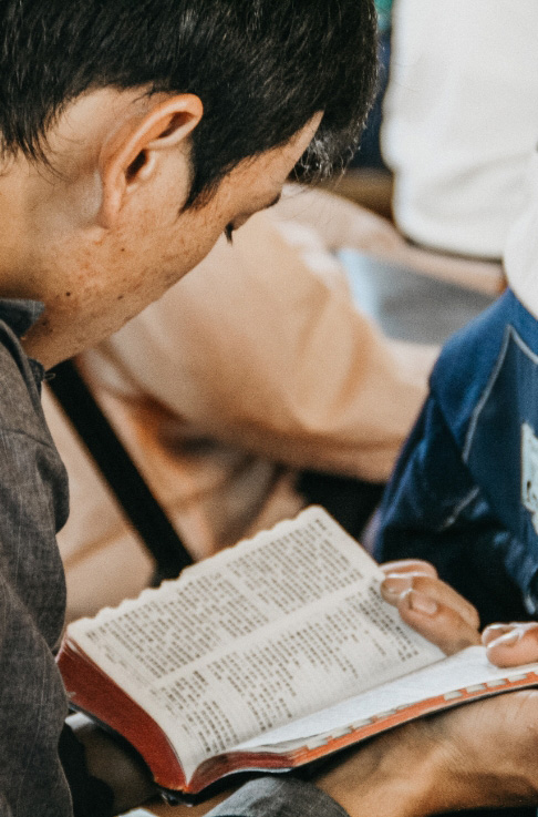 Man Reading Bible